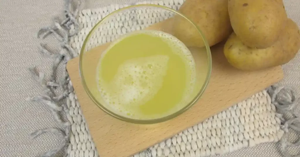 Potato juice for buttocks