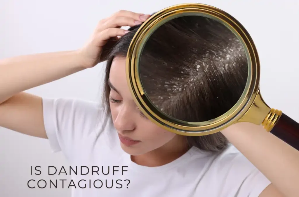 is dandruff contagious (1)