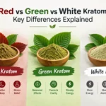 Red, Green, and White Kratom Guide